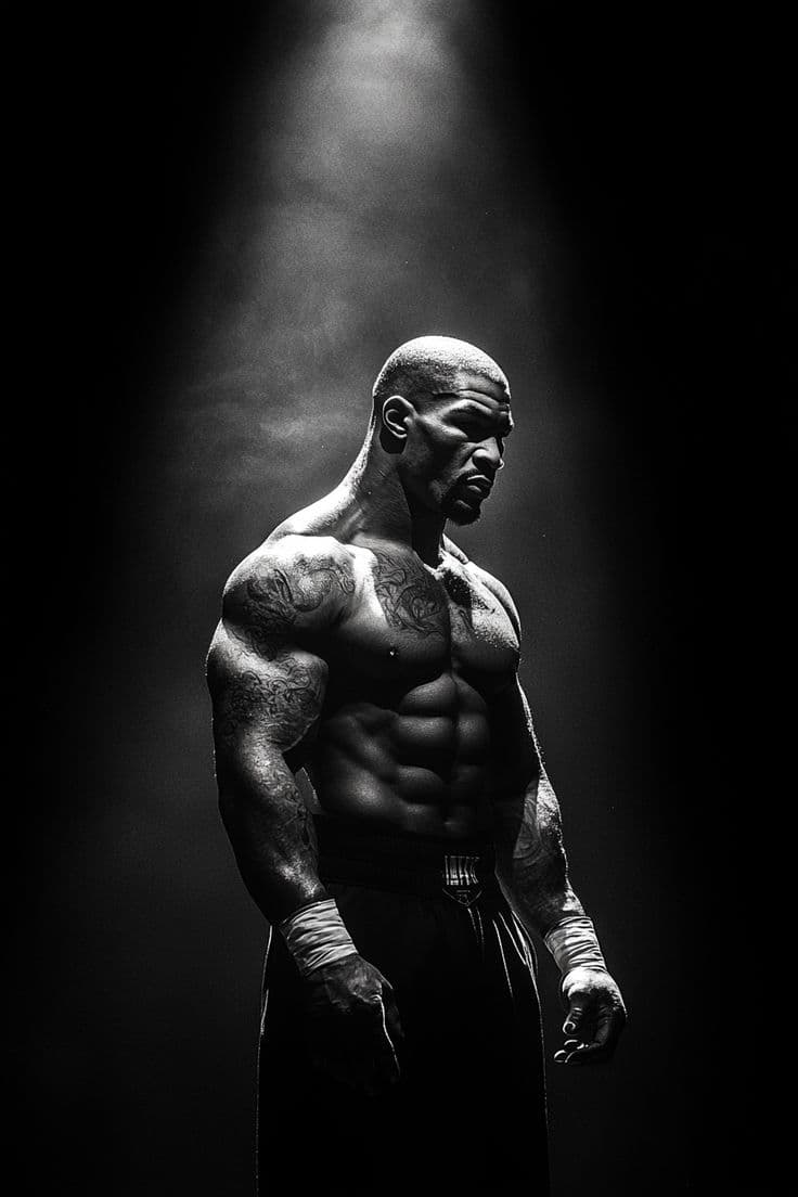 Võ sĩ THE CHAMPION trong ánh đèn sân khấu